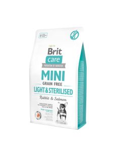   Brit Care Mini Grain Free Light & Steril Rabbit & Salmon 400g