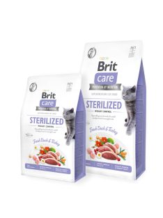 Brit Care Cat Sterilised Weight Control Duck and Turkey 2kg