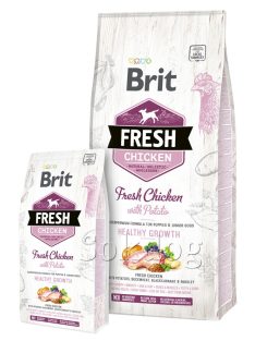 Brit Fresh Puppy & Junior Chicken & Potato 12kg