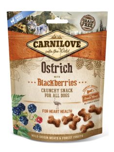CarniLove Crunchy Snack Ostrich & Blackberries 200g