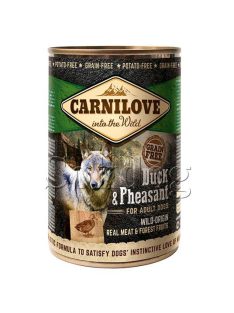 CarniLove Duck & Pheasant konzerv 6*400g