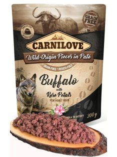 CarniLove Paté Buffalo & Rose petals 12*300g