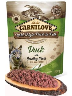 CarniLove Paté Duck & Timothy grass 12*300g