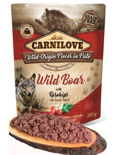 CarniLove Paté Wild Boar & Rosehips 12*300g