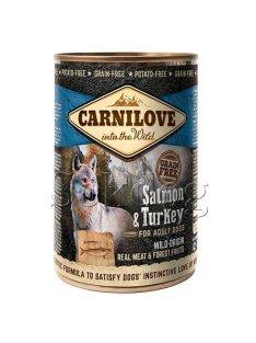 CarniLove Salmon & Turkey konzerv 6*400g