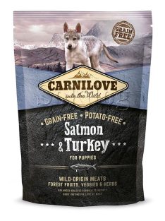 CarniLove Salmon & Turkey Puppy 1,5kg