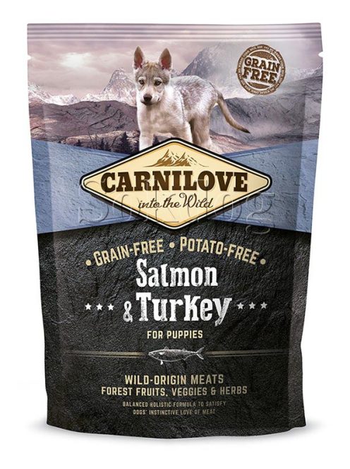 CarniLove Salmon & Turkey Puppy 1,5kg