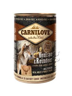 CarniLove Venison & Reindeer konzerv 6*400g