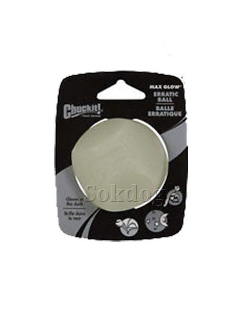 Chuckit! Max Glow Erratic Ball Medium, 6cm