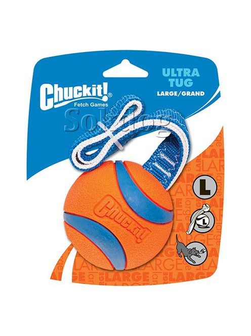 Chuckit! Ultra Tug labda fogóval L, 7cm