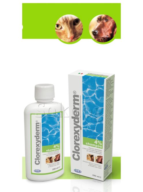 Clorexyderm 4% sampon 250ml