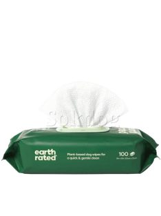   Earth Rated hipoallergén nedves törlőkendő, illatmentes 100db