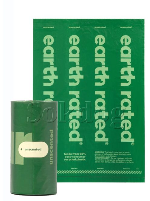 Earth Rated lebomló kutyapiszok zacskó 15db/cs.