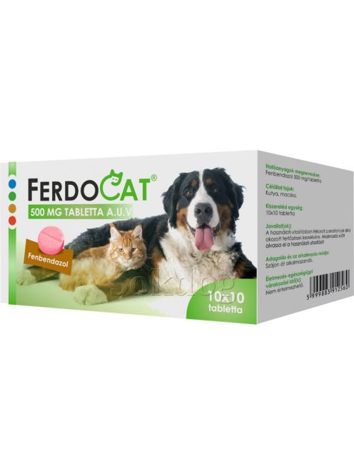 Ferdocat tabletta A.U.V. 100 tabletta
