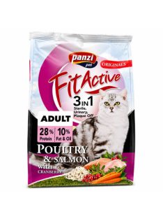 FitActive Cat 1,5kg 3in1 Poultry&Salmon with Cranberry