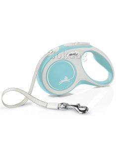 Flexi Comfort szalagos póráz XS, 3m, 12kg-ig, világoskék