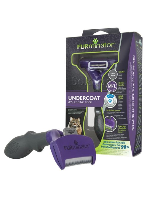 Furminator Cat Large Long