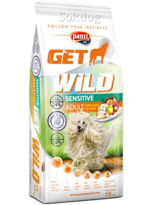 GetWild  Adult Sensitive Turkey 15kg
