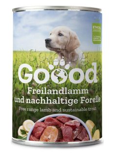 Goood Junior bárány & pisztráng konzerv 400g