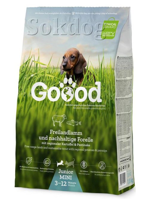 Goood Mini Junior bárány & pisztráng 1,8kg