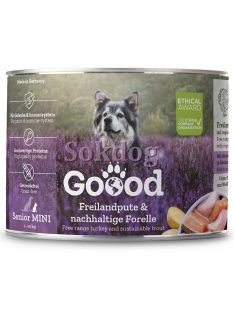 Goood Mini Senior pulyka & pisztráng konzerv 200g