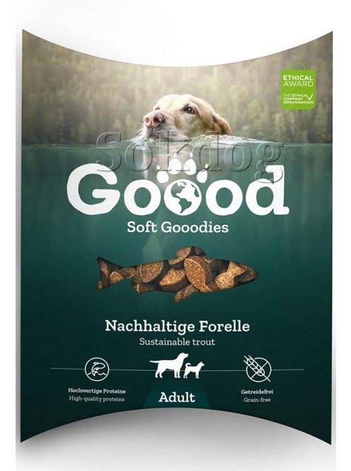 Gooodies Soft Snack Adult pisztráng 100g