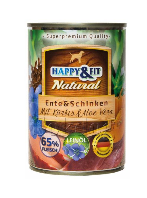 Happy & Fit Ente & Schinken 6*400g