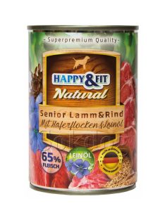 Happy & Fit Senior Lamm & Rind 6*400g