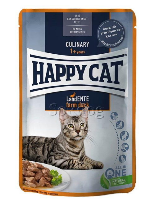 Happy Cat Culinary Duck Meat in Sauce 24*85g