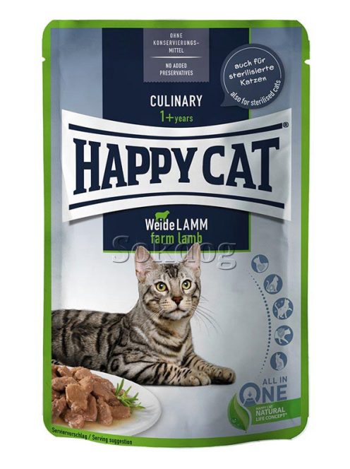 Happy Cat Culinary Lamb Meat in Sauce 24*85g