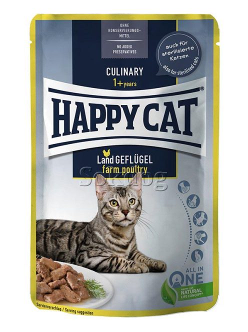 Happy Cat Culinary Poultry Meat in Sauce 12*85g