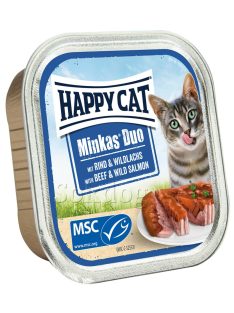 Happy Cat Minkas Duo marha & vadlazac 12*100g