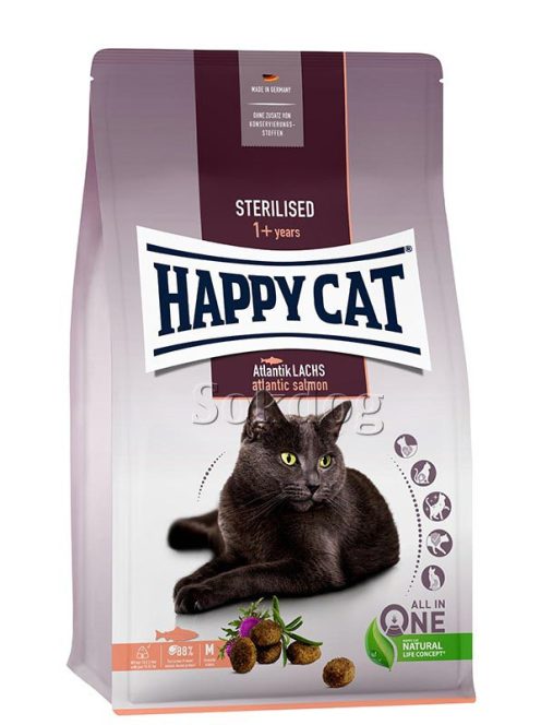 Happy Cat Sterilised Atlantic Salmon 300g