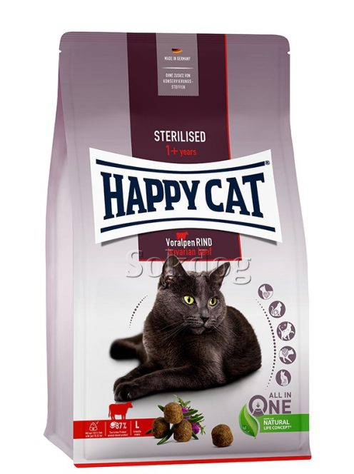 Happy Cat Sterilised Bavarian Beef 300g