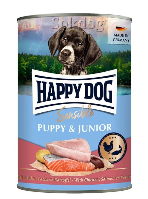 Happy Dog Salmon Puppy + Junior 400g
