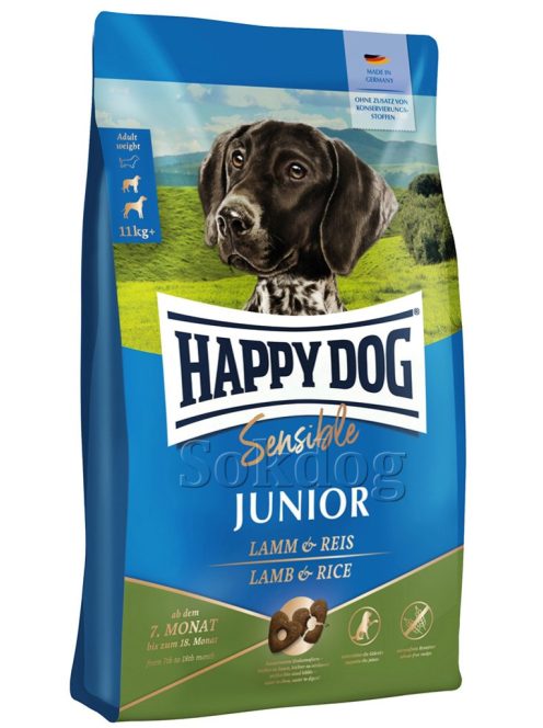 Happy Dog Sensible Junior Lamb & Rice 1kg