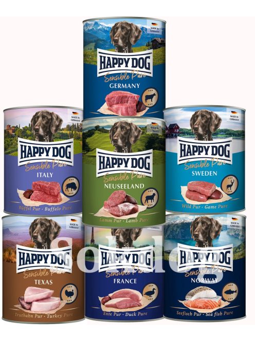 Happy Dog Vegyeskarton 6*800g