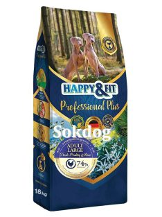 Happy&Fit Professional Plus Adult Large poultry & Rice 18kg