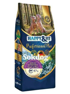 Happy&Fit Professional Plus Adult Sensitive Lamb & Rice 18kg