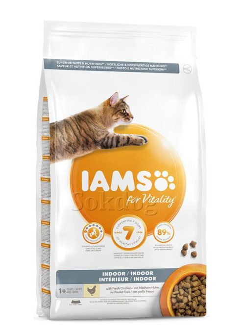 IAMS Cat Adult Indoor Chicken 10kg