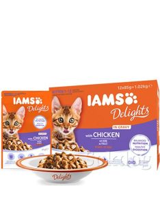 IAMS Wet Kitten Gravy multipack 12x85gr