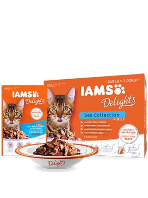 IAMS Wet Sea in Jelly multipack 12x85gr