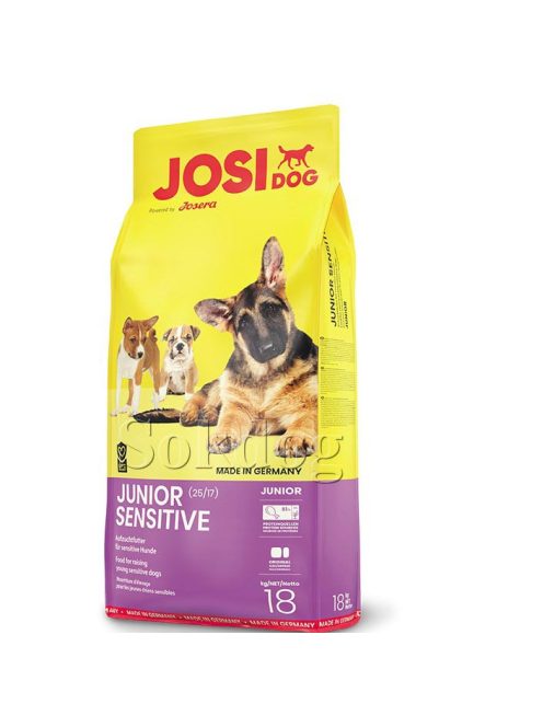 Josera JosiDog Junior Sensitive 15kg, 25/17