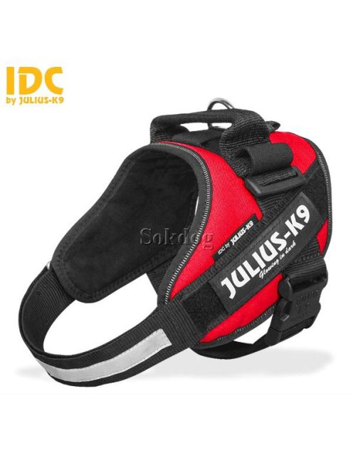 Julius K-9 IDC Powerhám, felirattal, méret 2 piros