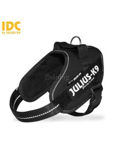 Julius K-9 IDC Powerhám, felirattal, Mini fekete