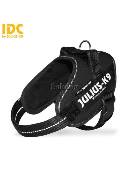 Julius K-9 IDC Powerhám, felirattal, Mini fekete