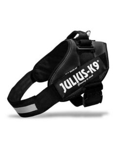 Julius K-9 IDC Powerhám, felirattal, Mini-Mini fekete