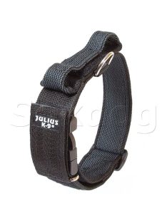   Julius-K9 Color & Grey nyakörv fogóval, fekete, 40mm, 38-53cm
