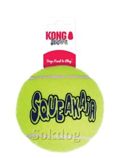 Kong Air Squeaker Tennis Ball 8cm