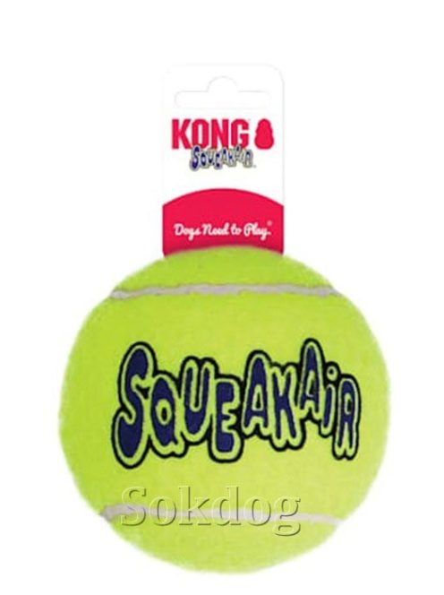 Kong Air Squeaker Tennis Ball 8cm
